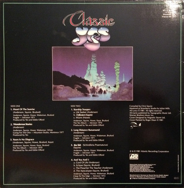Yes : Classic Yes (LP, Comp)