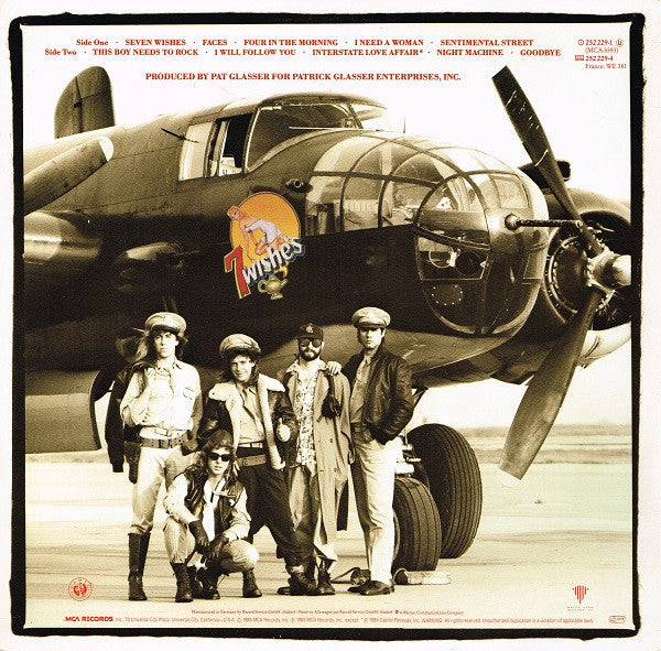 Night Ranger : 7 Wishes (LP, Album)