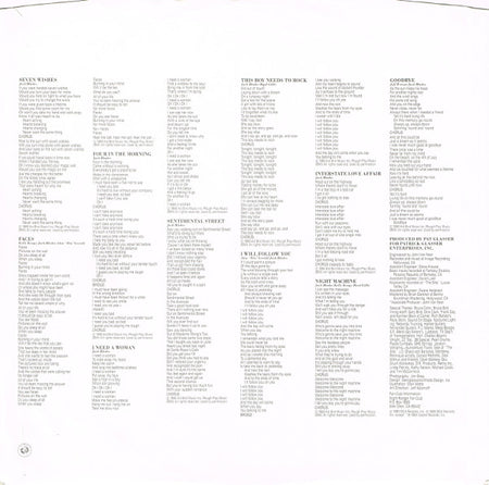 Night Ranger : 7 Wishes (LP, Album)