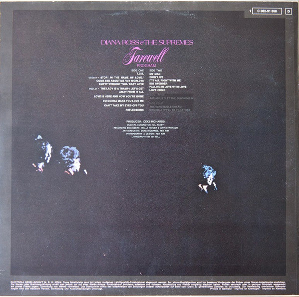 The Supremes : Farewell (LP, Album)