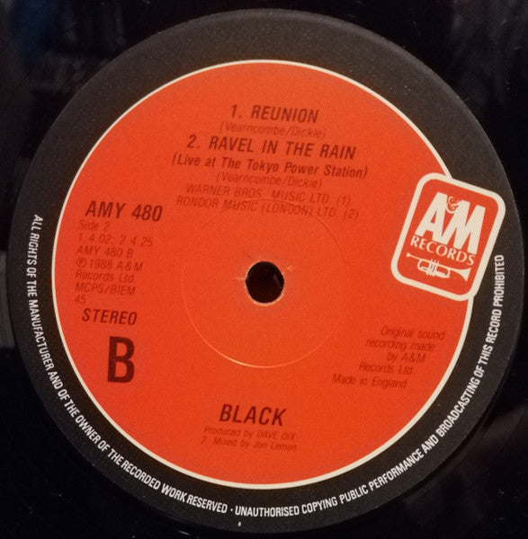 Black (2) : You're A Big Girl Now (12", Single)