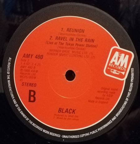 Black (2) : You're A Big Girl Now (12", Single)