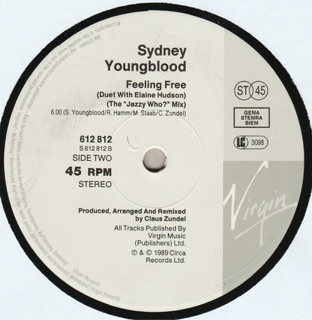 Sydney Youngblood : Sit And Wait (12", Single)