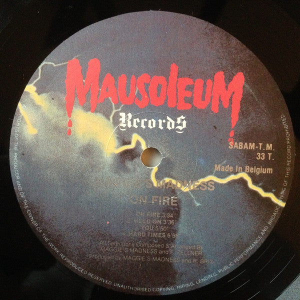 Maggie's Madness : On Fire (LP, Album)