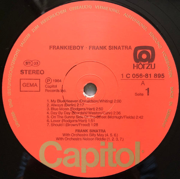Frank Sinatra : Swing Mit Frank Sinatra Und Den Orchestern Nelson Riddle Und Billy May (LP, Comp)
