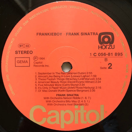 Frank Sinatra : Swing Mit Frank Sinatra Und Den Orchestern Nelson Riddle Und Billy May (LP, Comp)