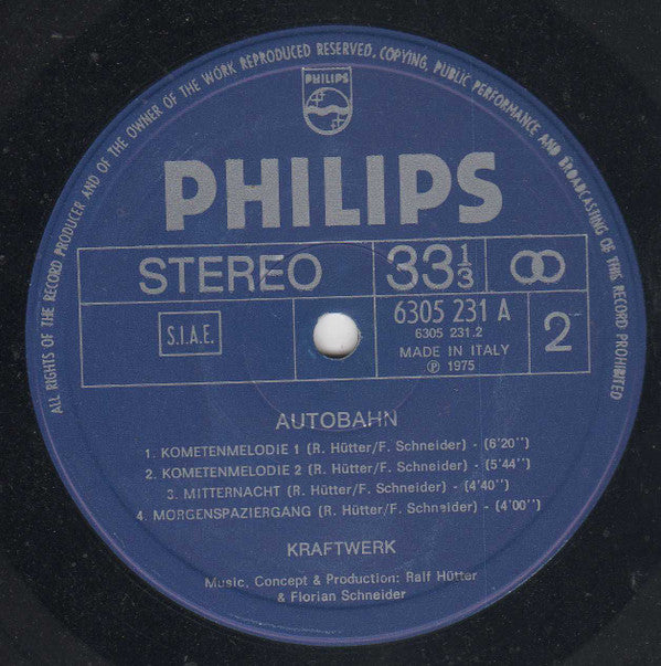 Kraftwerk : Autobahn (LP, Album)