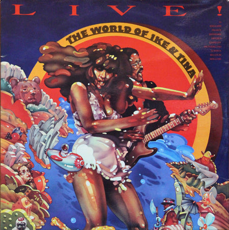 Ike & Tina Turner : The World Of Ike & Tina (2xLP, Album)