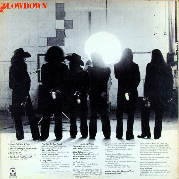 Mama's Pride (2) : Uptown & Lowdown (LP, Album,  PR)