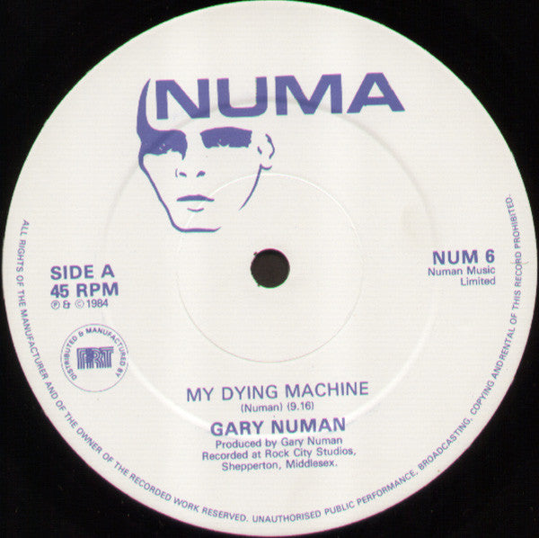 Gary Numan : My Dying Machine (12", Single)