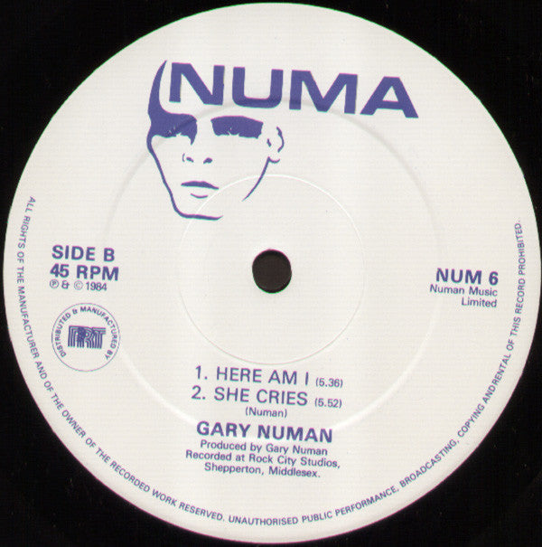 Gary Numan : My Dying Machine (12", Single)
