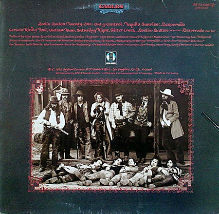 Eagles : Desperado (LP, Album, RE)