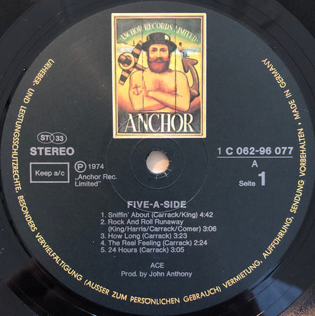 Ace (7) : Five-A-Side (LP, Album)
