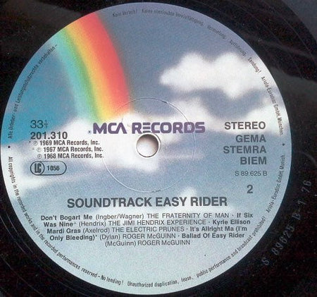 Various : Songs Performed In The Motion Picture Easy Rider (LP, RE)