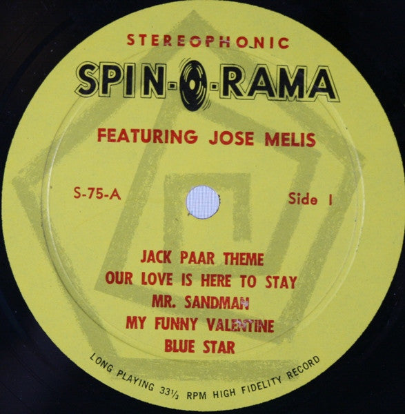 José Melis / Mike Di Napoli : Featuring Jose Melis / Featuring Mike Di Napoli (LP, Album)