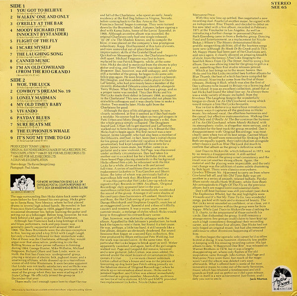 Dan Hicks And His Hot Licks : The Very Best Of (LP, Comp)