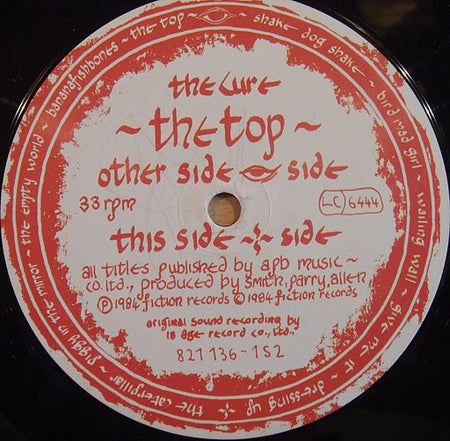 The Cure : The Top (LP, Album)