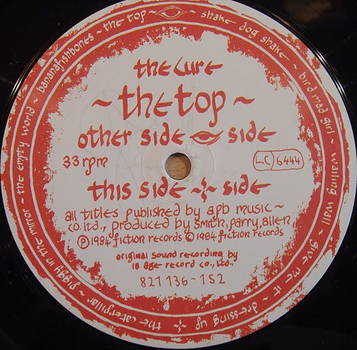 The Cure : The Top (LP, Album)