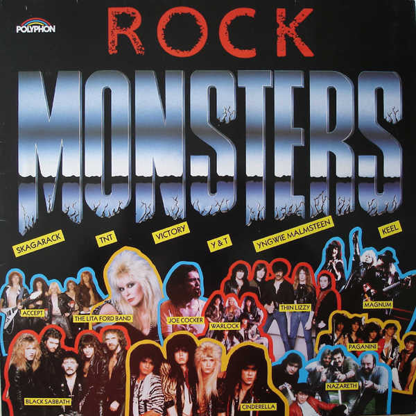 Various : Rock Monsters (LP, Comp)