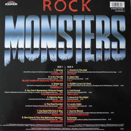 Various : Rock Monsters (LP, Comp)