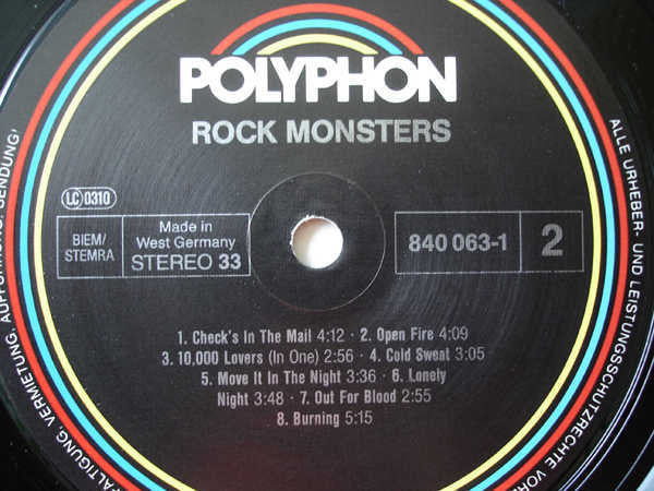 Various : Rock Monsters (LP, Comp)