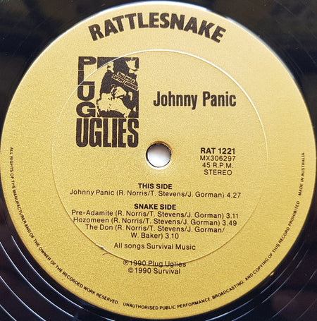 Plug Uglies (2) : Johnny Panic (12")