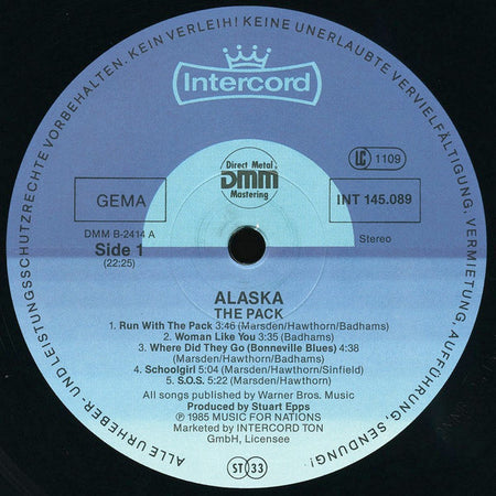 Alaska (8) : The Pack (LP, Album)