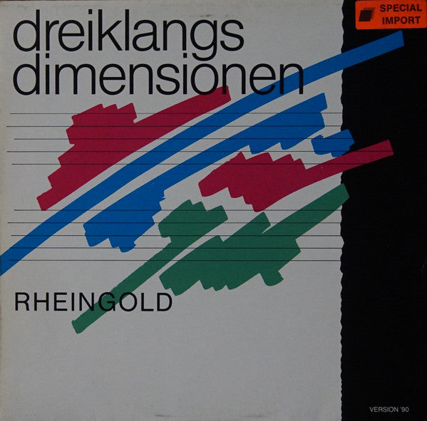 Rheingold : Dreiklangsdimensionen - Version '90 (12")