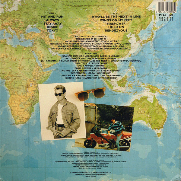 Forcefield (8) : To Oz And Back (LP, Album)