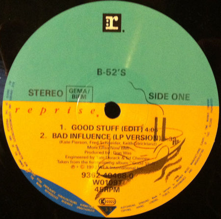 The B-52's : Good Stuff (12")
