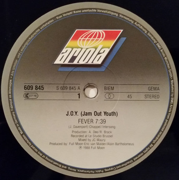 Joy (8) : Fever (12")