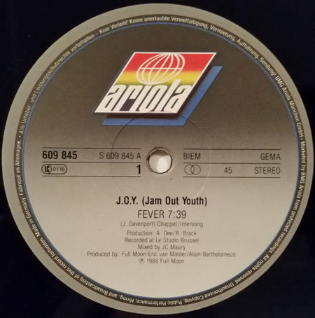 Joy (8) : Fever (12")