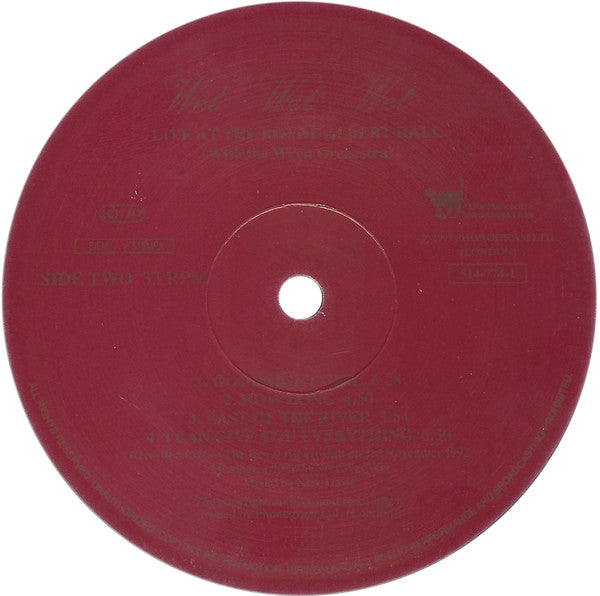 Wet Wet Wet with The Wren Orchestra : Live At The Royal Albert Hall (LP)