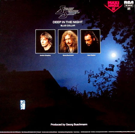 Straight Shooter : Deep In The Night / Blue Collar (12", Maxi)