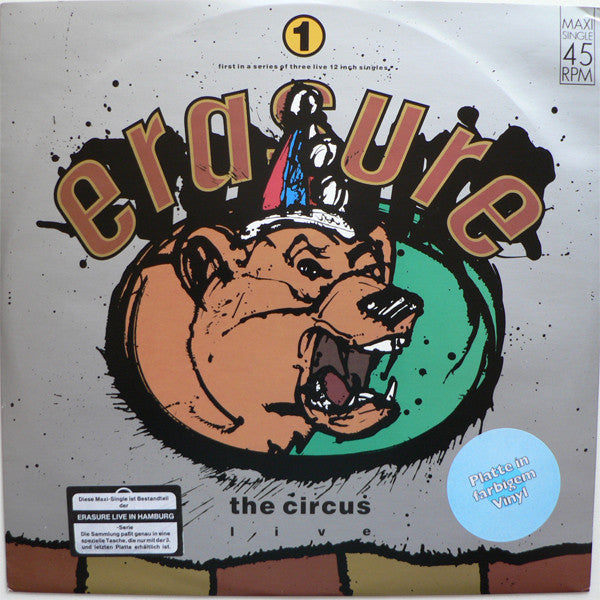 Erasure : The Circus (Live) (12", Maxi, Whi)