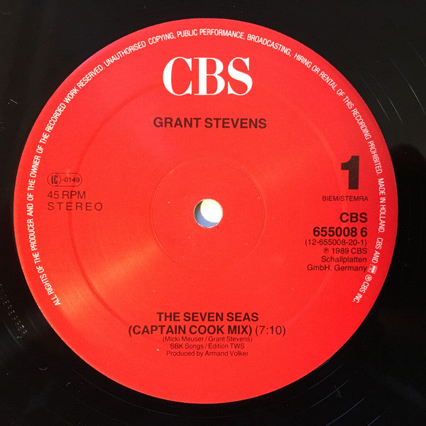 Grant Stevens : The Seven Seas (12", Maxi)