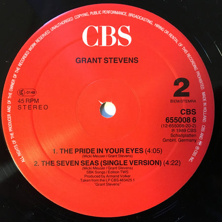Grant Stevens : The Seven Seas (12", Maxi)