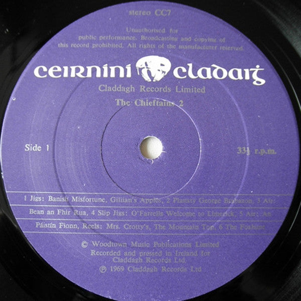 The Chieftains : The Chieftains 2 (LP, Album)