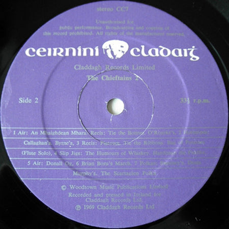 The Chieftains : The Chieftains 2 (LP, Album)