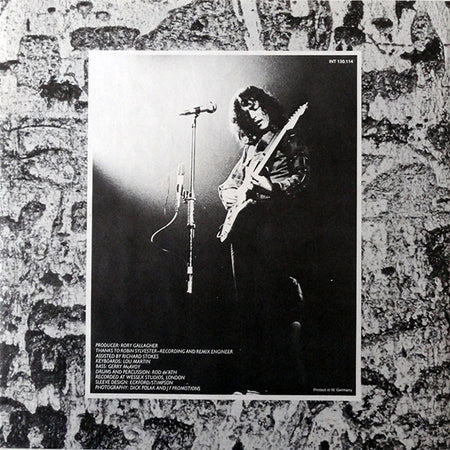 Rory Gallagher : Against The Grain (LP, Album, RE)