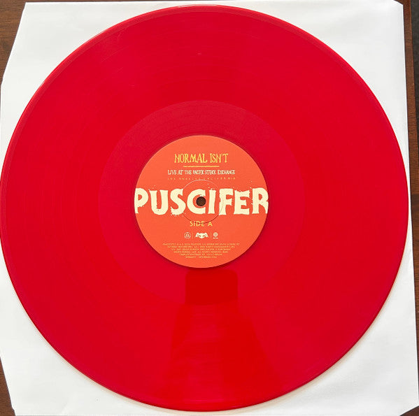 Puscifer : Normal Isn't - Live at the Pacific Stock Exchange (LP, Album, RSD, Ltd, Red)