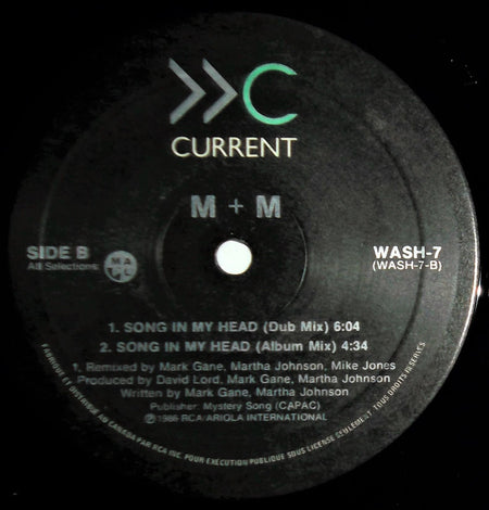 M + M : Song In My Head (12")
