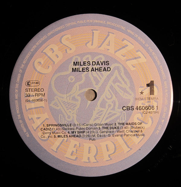 Miles Davis + 19, Gil Evans : Miles Ahead (LP, Album, RE, RM)