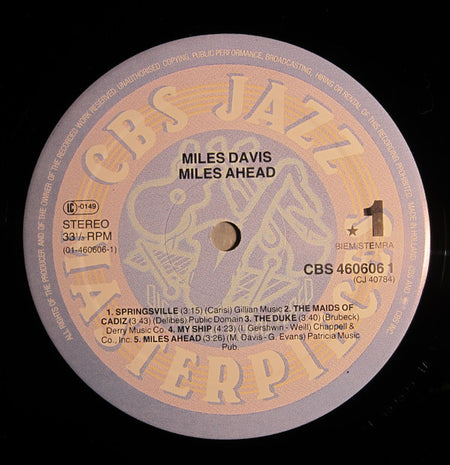 Miles Davis + 19, Gil Evans : Miles Ahead (LP, Album, RE, RM)