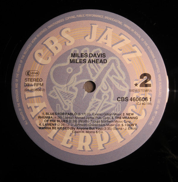 Miles Davis + 19, Gil Evans : Miles Ahead (LP, Album, RE, RM)