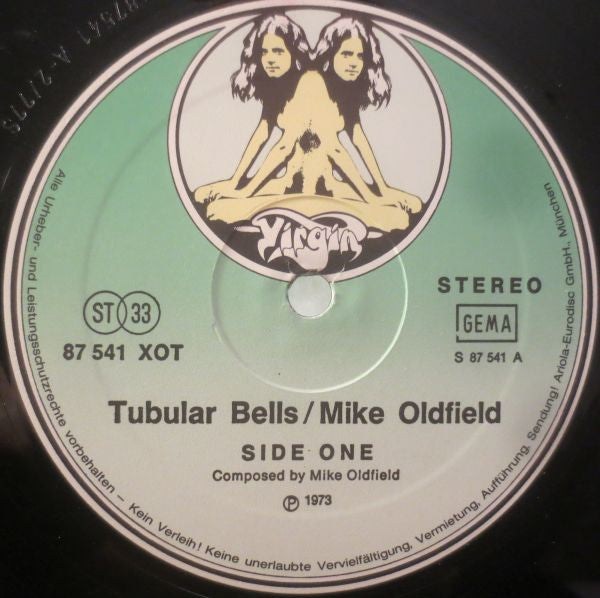 Mike Oldfield : Tubular Bells (LP, Album, RE)