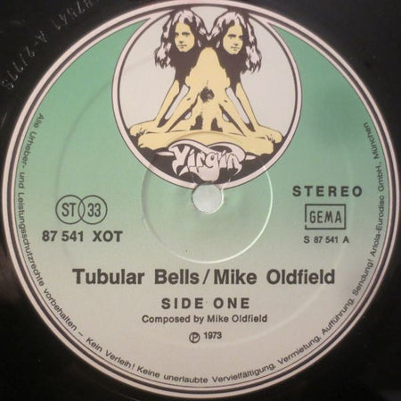 Mike Oldfield : Tubular Bells (LP, Album, RE)