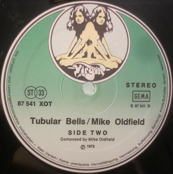 Mike Oldfield : Tubular Bells (LP, Album, RE)