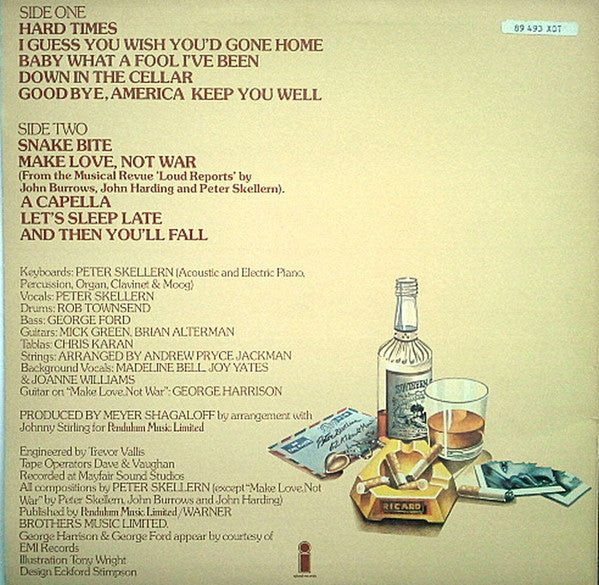 Peter Skellern : Hard Times (LP, Album)