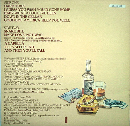 Peter Skellern : Hard Times (LP, Album)